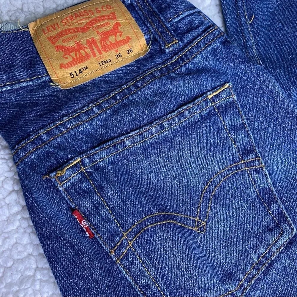 Levi’s 514 Slim Straight Size 12 Reg 26x26